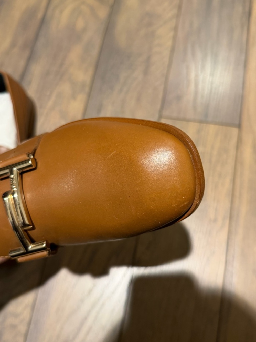 TOD'S Leather Loafers in Brown 38 - Picture 2 of 5